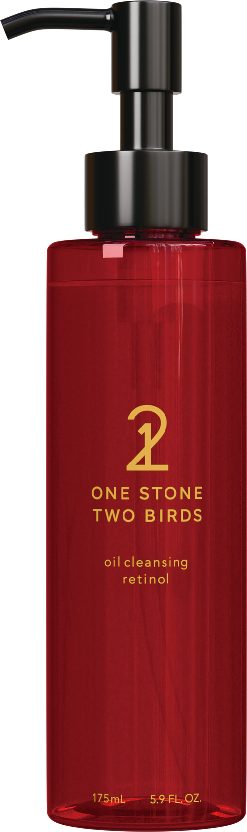 ONE STONE TWO BIRDS 角栓溶解クレンジングオイルRC ボトル